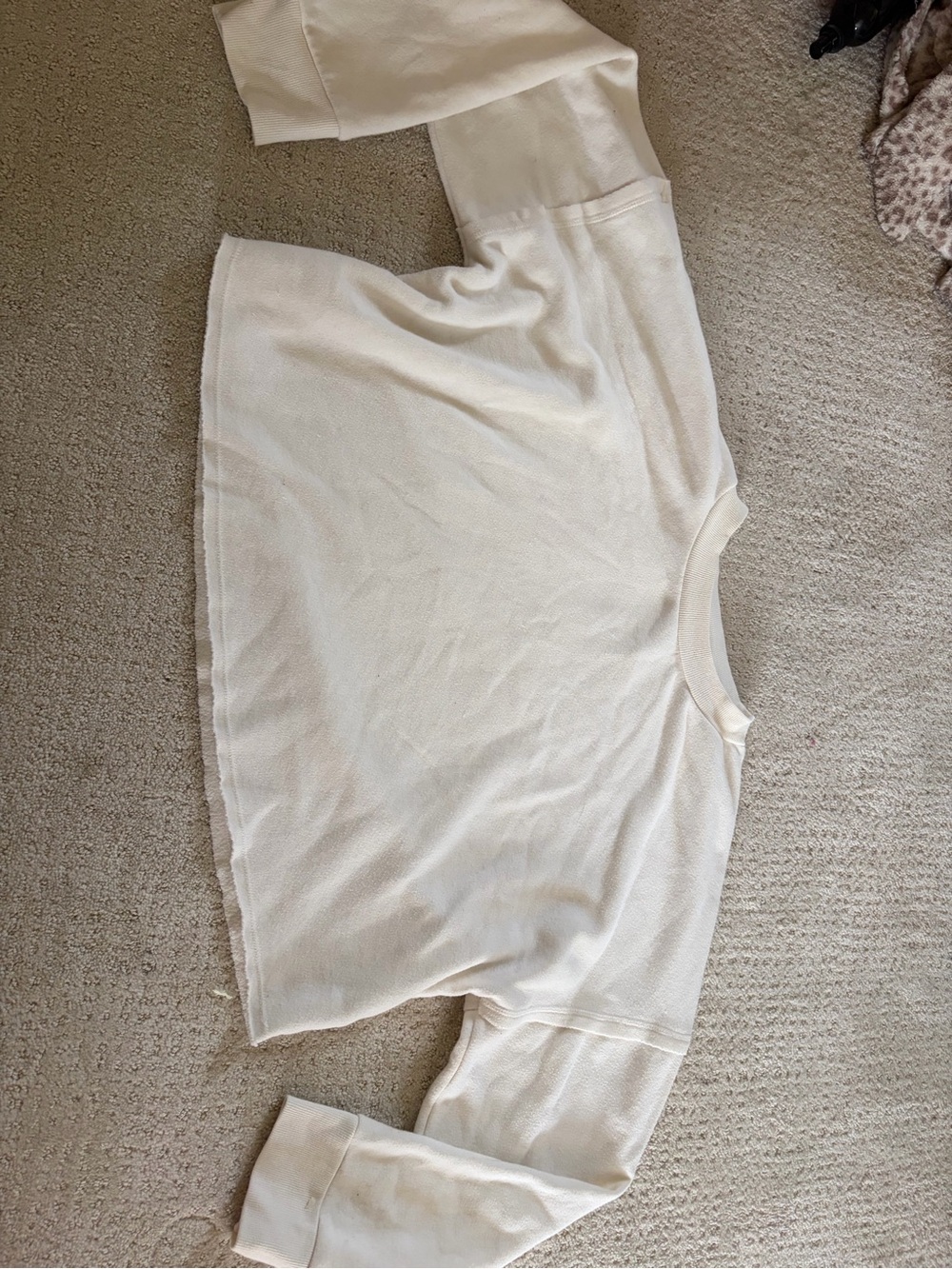 Women’s crop crew neck